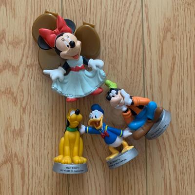 Disney Toys | Disney Minnie Mouse 100 Anniversary Figurines | Color: Black/Brown | Size: Osg