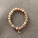 Anthropologie Jewelry | Anthropology Beaded Bracelet | Color: Gray | Size: Os