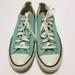 Converse Shoes | Converse All Star Sneakers Mens Sz 6 Women's Sz 8 | Color: Green/Gray | Size: 8