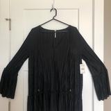 Free People Dresses | Free People, Size Small, Polyester, Black Short Dress, Nwt | Color: Black | Size: S