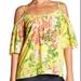 Anthropologie Tops | Anthropologie Plenty By Tracy Reese Top-A8 | Color: Tan/Gold | Size: S