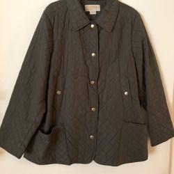 Michael Kors Jackets & Coats | Michael Kors Quilted Jacket | Color: Black | Size: 2x