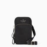 Kate Spade Bags | Kate Spade Chelsea North South Dual Zip Iphone Nylon Phone Crossbody Black Nwt | Color: Black | Size: Os