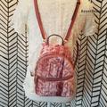 Kate Spade Bags | Kate Spade Natalia Velvet Pomengranate Backpack | Color: Red/Brown | Size: Os