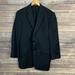 Burberry Suits & Blazers | Burberry London Men's Wool Blazer Made In Usa | Color: Black | Size: 40r