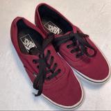 Vans Shoes | Burgundy Vans Women 7 Men 5.5 | Color: Purple/Black | Size: 7