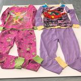 Disney Pajamas | Girls 2 Piece Pajamas | Color: Pink/Purple | Size: 4g