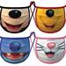 Disney Accessories | 4 Disney Face Masks | Color: Silver | Size: Youth Medium