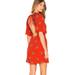 Free People Dresses | Nwt Free People Mockingbird Open Back Mini Dress | Color: Red | Size: 6