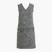 J. Crew Dresses | *Nwt* J.Crew V-Neck Fringe Sheath Dress In Tweed | Color: Gray | Size: 10