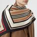 Burberry Accessories | Burberry Montage Silk Scarf | Color: Tan/Brown | Size: Os