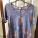 Lularoe Tops | Lularoe Perfect Tee | Color: Gray | Size: M