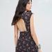 Free People Dresses | Free People | Say Yes Open Back Floral Mini Dress | Color: Tan/Black | Size: 6