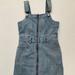 American Eagle Outfitters Dresses | American Eagle Overall Jean Dress | Color: Gray | Size: 00