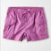 American Eagle Outfitters Shorts | Aeo High Waisted Nylon Sport Shorts | Color: Purple/Pink | Size: M