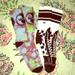 Vans Underwear & Socks | 2 Pairs Of Vans Casual Crew Socks | Color: Brown/Black | Size: M-L