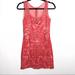 Free People Dresses | Free People Ice Ice Baby Beaded Coral Dress | Color: Red/Pink | Size: Xs