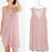 Madewell Dresses | Madewell Striped Dress | Color: Silver | Size: M