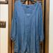 American Eagle Outfitters Dresses | American Eagle Denim Dress With Pockets | Color: Blue | Size: L