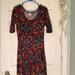 Lularoe Dresses | Lularoe Nicole Dress | Color: Black | Size: M