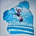 Disney Accessories | Frozen Hat And Glove Set | Color: Blue/Silver | Size: Osg