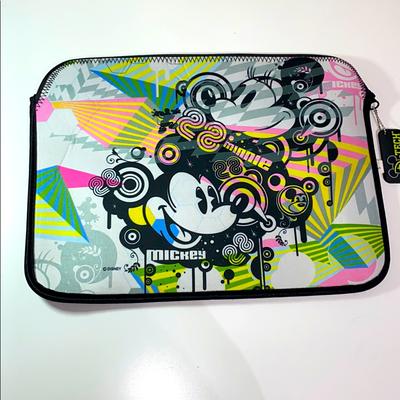 Disney Computers, Laptops & Parts | Mickey Mouse Laptop/Tablet Bag | Color: Silver | Size: Os