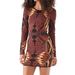 Free People Dresses | Gorgeous Free People Sweater Dress! | Color: Black/Brown | Size: Xs