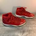Nike Shoes | Nike Jordan Air 37037-623 11 Xi Retro 2017 Win Like 96 Gym Sneakers Shoes 10 | Color: Red | Size: 10