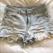 American Eagle Outfitters Shorts | Ae High Rise Jean Shorts- Size 00 | Color: White/Silver | Size: 00