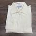 Burberry Shirts | Burberry Solid Ivory Ecru Dress Shirt 17.5-35 | Color: Silver/White | Size: 17.5