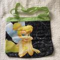 Disney Bags | Disney Tinkerbell Zipper Tote Bag | Color: Gold | Size: Os