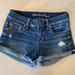 American Eagle Outfitters Shorts | American Eagle Outfitter Distressed Jean Shorts | Color: Blue | Size: 0