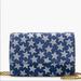 J. Crew Bags | J. Crew Leather Star Wallet Chain Crossbody Clutch | Color: Blue | Size: Os