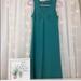 Athleta Dresses | Athleta Sleeveless Teal Dress | Color: Blue/Black | Size: Medium Tall