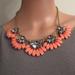 J. Crew Jewelry | J. Crew Coral Statement Necklace | Color: Brown | Size: Os