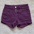 American Eagle Outfitters Shorts | American Eagle Hi-Rise Shorts | Color: Purple | Size: 0