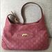 Gucci Bags | Gucci Leather Shoulder Bag. 100% Authentic. | Color: Red/Pink | Size: Os