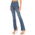 Free People Jeans | Free People Jeans - Emmy Split Hem Boot Cut Jeans | Color: Silver | Size: 25