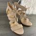 Jessica Simpson Shoes | Jessica Simpson Lace Up Platform Heels Size 8m | Color: Brown | Size: 8