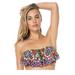 Jessica Simpson Swim | Jessica Simpson Bandeau Halter Bikini Top Sz Small | Color: Tan | Size: S