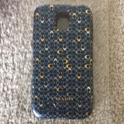 Coach Accessories | Coach Samsung Galaxy S4 Phone Case | Color: Black | Size: Fits Samsung Galaxy S4