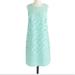 J. Crew Dresses | J Crew Laser Cut Scalloped Shift Dress | Color: Silver | Size: 00