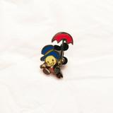 Disney Accessories | Disney Cutie Jiminy Cricket Pin | Color: Black | Size: Os