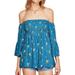 Free People Tops | Free People Off-Shoulder Top | Color: Blue | Size: Xs