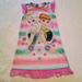 Disney Pajamas | Frozen Nightgown | Color: Green/Pink | Size: Mg