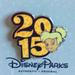 Disney Accessories | Disney Parks 2015 Tinkerbell Pin | Color: Gold | Size: Os