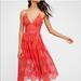 Free People Dresses | Free People Matchpoint Midi Lace Dress Nwt | Color: Red | Size: Various
