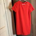 Zara Dresses | Basic Zara Spring/Summer Dress | Color: Red | Size: L