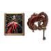 Disney Accessories | Lady Tremaine Midnight Masquerade Pin Set | Color: Silver | Size: Os