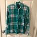 American Eagle Outfitters Tops | American Eagle Button Down Shirt | Color: Black/Green | Size: M